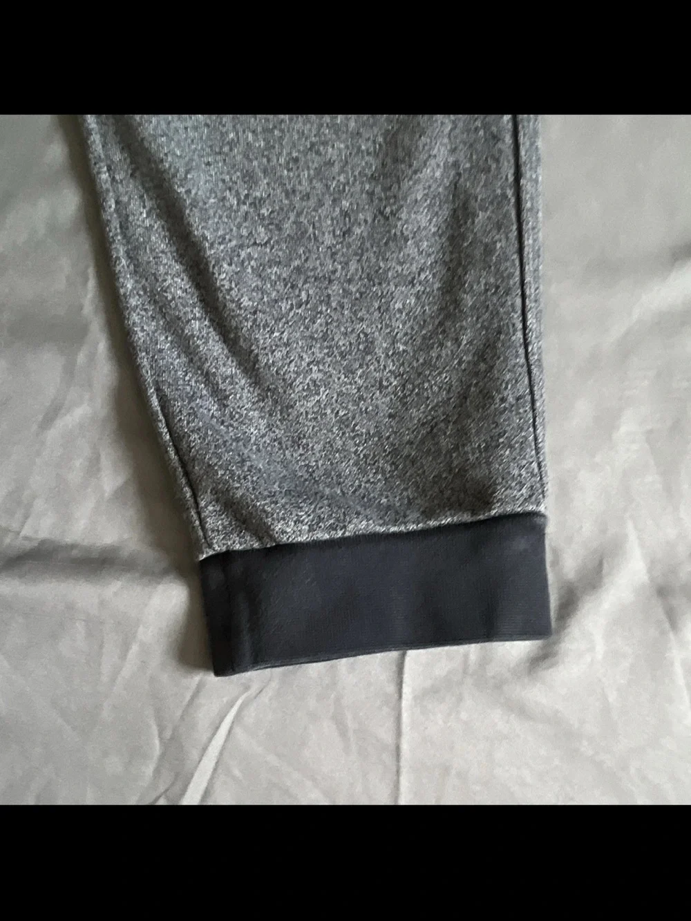 Nike Men's Jogger Sweatpants Gray Black M
